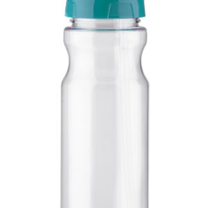 Bidon ze słomką TRANCE 700 ml z własnym nadrukiem, kolor błękitny