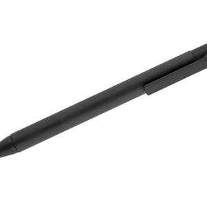 Długopis papierowy POLI z własnym nadrukiem, kolor czarny