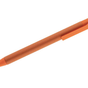 Długopis papierowy POLI z własnym nadrukiem, kolor pomarańczowy