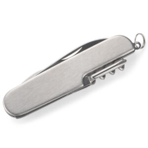 Scyzoryk CINCO z własnym nadrukiem, kolor srebrny