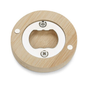 Otwieracz PING z własnym nadrukiem, kolor brązowy