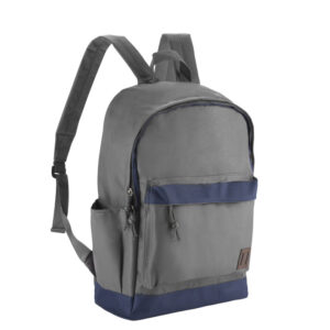 Plecak RPET ENVI z własnym nadrukiem, kolor szary