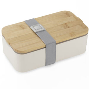 Pojemnik SINGLE 650 ml z własnym nadrukiem, kolor biały