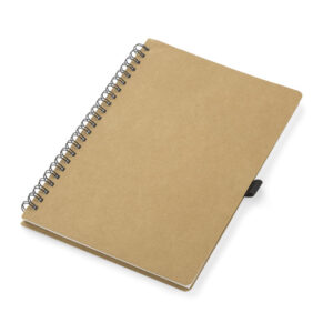 Notes ILIT A5 z własnym nadrukiem, kolor brązowy