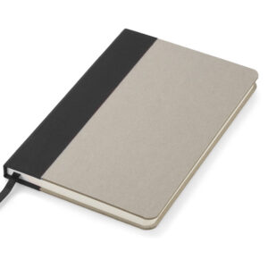 Notes KLAPP A5 z własnym nadrukiem, kolor czarny