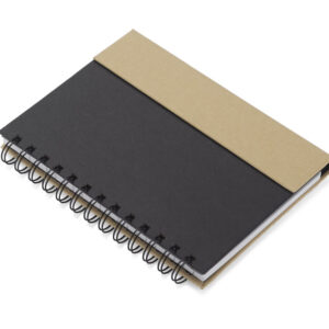 Notes MAGO B6 z własnym nadrukiem, kolor czarny