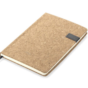 Notes MENTE z pamięcią USB 16GB, A5 z własnym nadrukiem, kolor czarny