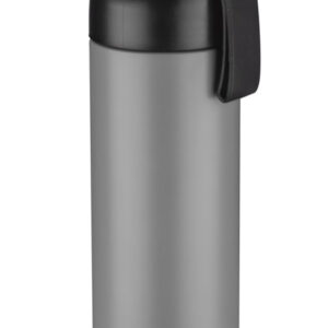 Butelka termiczna ELSA 600 ml z własnym nadrukiem, kolor szary