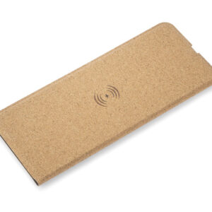 Ładowarka indukcyjna LEVORA z własnym nadrukiem, kolor naturalny