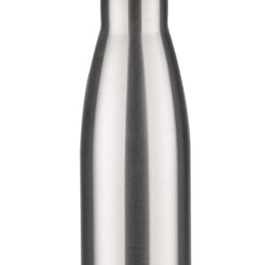 Butelka termiczna BONITA 500 ml z własnym nadrukiem, kolor srebrny