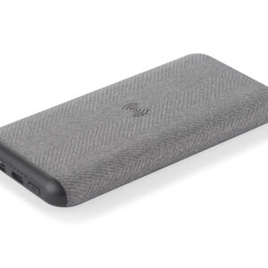 Powerbank NARAMA 10000 mAh z własnym nadrukiem, kolor czarny