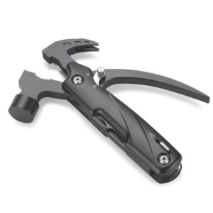 Narzędzie wielofunkcyjne STRIKERI z własnym nadrukiem, kolor czarny