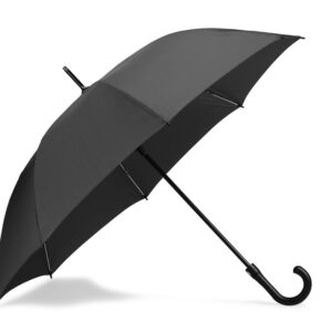 Parasol BETILLA z własnym nadrukiem, kolor czarny