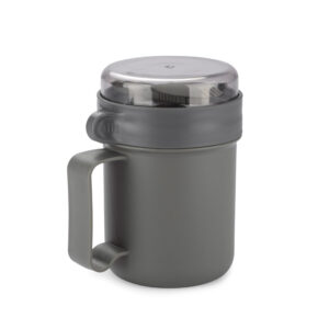 Pojemnik na zupę NODSY 500 ml z własnym nadrukiem, kolor grafitowy