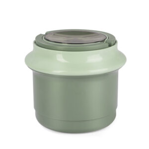 Pojemnik na lunch DOMMY 1150 ml + 350 ml z własnym nadrukiem, kolor seledynowy