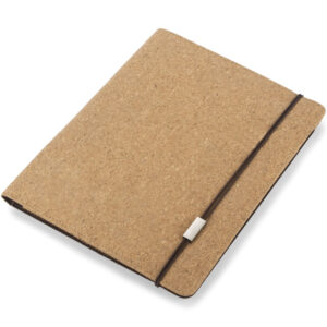 Teczka konferencyjna AGENDE A4 z własnym nadrukiem, kolor brązowy