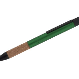 Długopis z touch pen BOSAY z własnym nadrukiem, kolor zielony