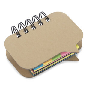 Karteczki samoprzylepne VOXIO z własnym nadrukiem, kolor naturalny