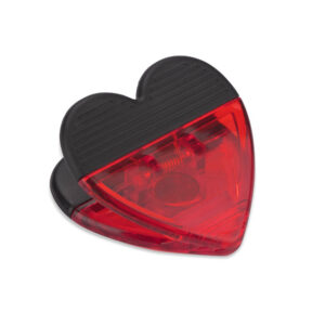 Klip z magnesem HOLPA z własnym nadrukiem, kolor czerwony