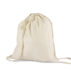 Worek bawełniany WOLITE 100 g z własnym nadrukiem, kolor naturalny