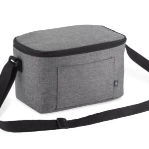 Torba termiczna rPET CHILLER z własnym nadrukiem, kolor szary