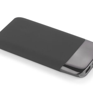Powerbank MING 8000 mAh USB-C z własnym nadrukiem, kolor czerwony