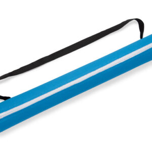 Mata plażowa PLAZZKO z własnym nadrukiem, kolor błękitny