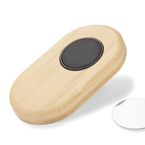 Uchwyt samochodowy do telefonu RESIN z własnym nadrukiem, kolor naturalny