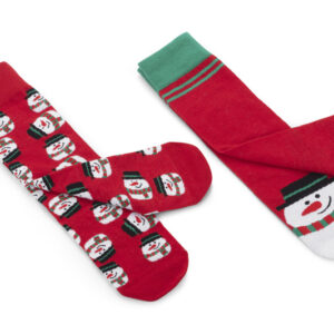 Zestaw skarpet FELIZ z własnym nadrukiem, kolor czerwony