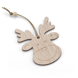 Zawieszka RENS z własnym nadrukiem, kolor naturalny