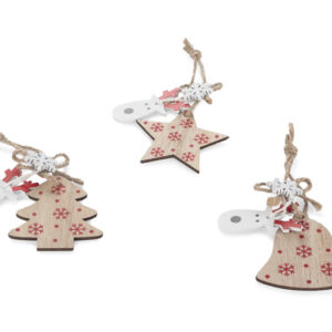 Zestaw zawieszek FERI z własnym nadrukiem, kolor barwny