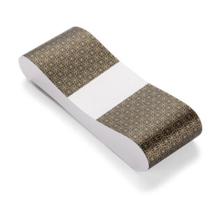 Owijka prezentowa WRAPY z własnym nadrukiem, kolor czarny