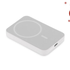 Powerbank PRESTI 5000 mAh 18W z własnym nadrukiem, kolor biały