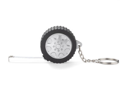 Brelok miara TIRE 1 m z własnym nadrukiem