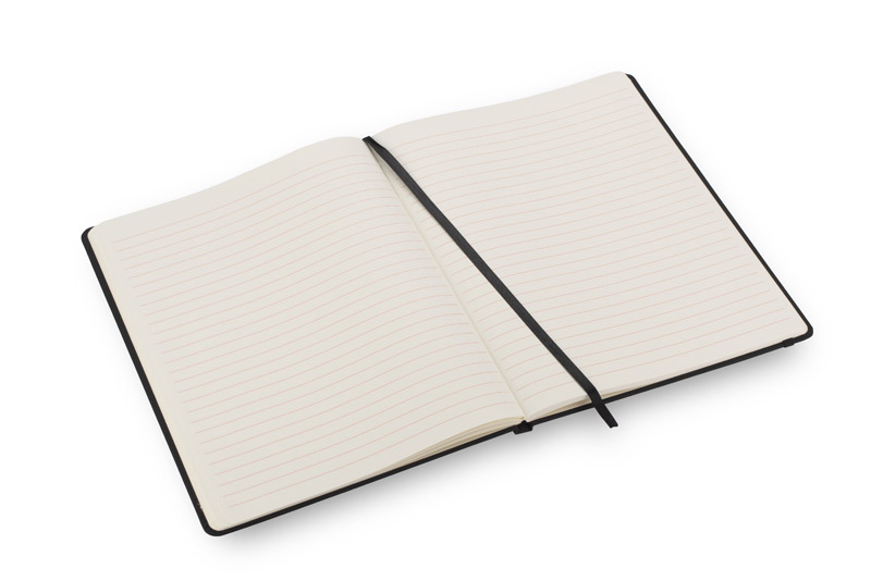 Notes VITAL B5 z własnym nadrukiem, kolor czarny