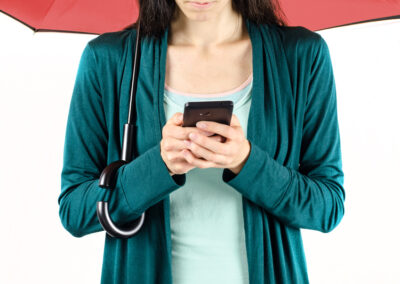 Parasol REVERS z własnym nadrukiem