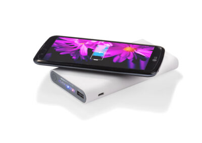 Power bank DOUBLE 8000 mAh z własnym nadrukiem