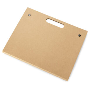 Teczka konferencyjna BOTE A4 z własnym nadrukiem, kolor naturalny