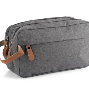 Kosmetyczka NASLI z własnym nadrukiem, kolor szary