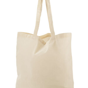 Torba składana na zakupy FLIN 120 g z własnym nadrukiem, kolor zielony jasny