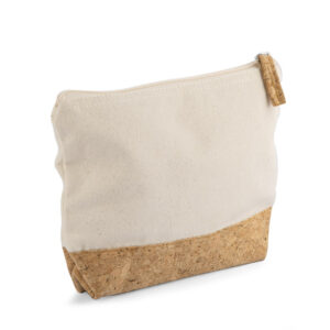 Kosmetyczka TISO z własnym nadrukiem, kolor naturalny