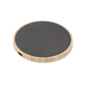 Ładowarka indukcyjna FRESTI z własnym nadrukiem, kolor czarny