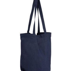 Torba bawełniana GRIS 140 g z własnym nadrukiem, kolor granatowy