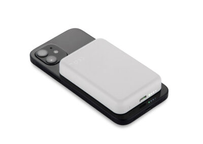 Powerbank PRESTI 5000 mAh 18W z własnym nadrukiem, kolor biały