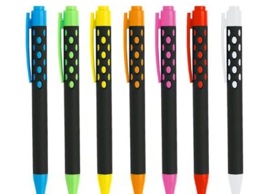 Długopis plastikowy / Bubble z własnym nadrukiem, kolor Jasnozielony