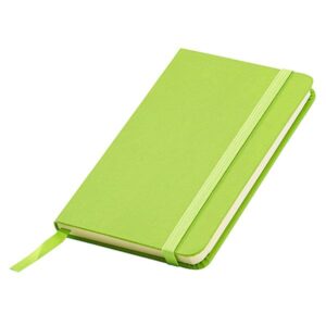 Notatnik A6 twarda okładka / Kiny A6 z własnym nadrukiem, kolor Jasnozielony