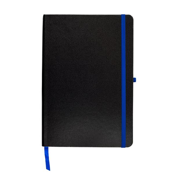Notes A5 z kieszonką, twarda okładka / Happynote z własnym nadrukiem, kolor Żółty
