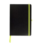 Jasnozielony Notes A5 z kieszonką, twarda okładka / Happynote