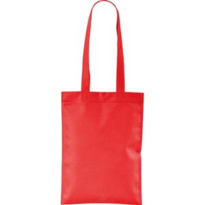 Torba non-woven 70 g/m2, zgrzewana na gorąco / Streetbag z własnym nadrukiem, kolor Czerwony
