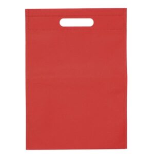 Torba non-woven, mała 80g / Minibag z własnym nadrukiem, kolor Czerwony